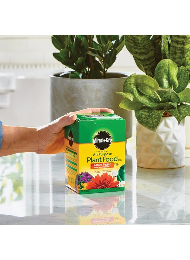 Miracle-Gro Water Soluble All Purpose Plant Food, For All Indoor or Outdoor Plants, Roses, Flowers, Vegetables, Houseplants, Trees, and Shrubs, 1.5 lbs - Image 3